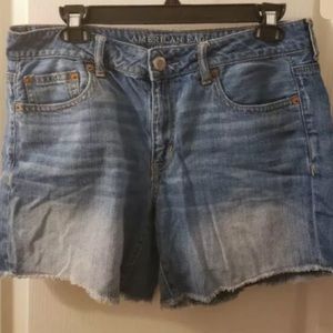 American Eagle Boy Denim Midi Shorts 8